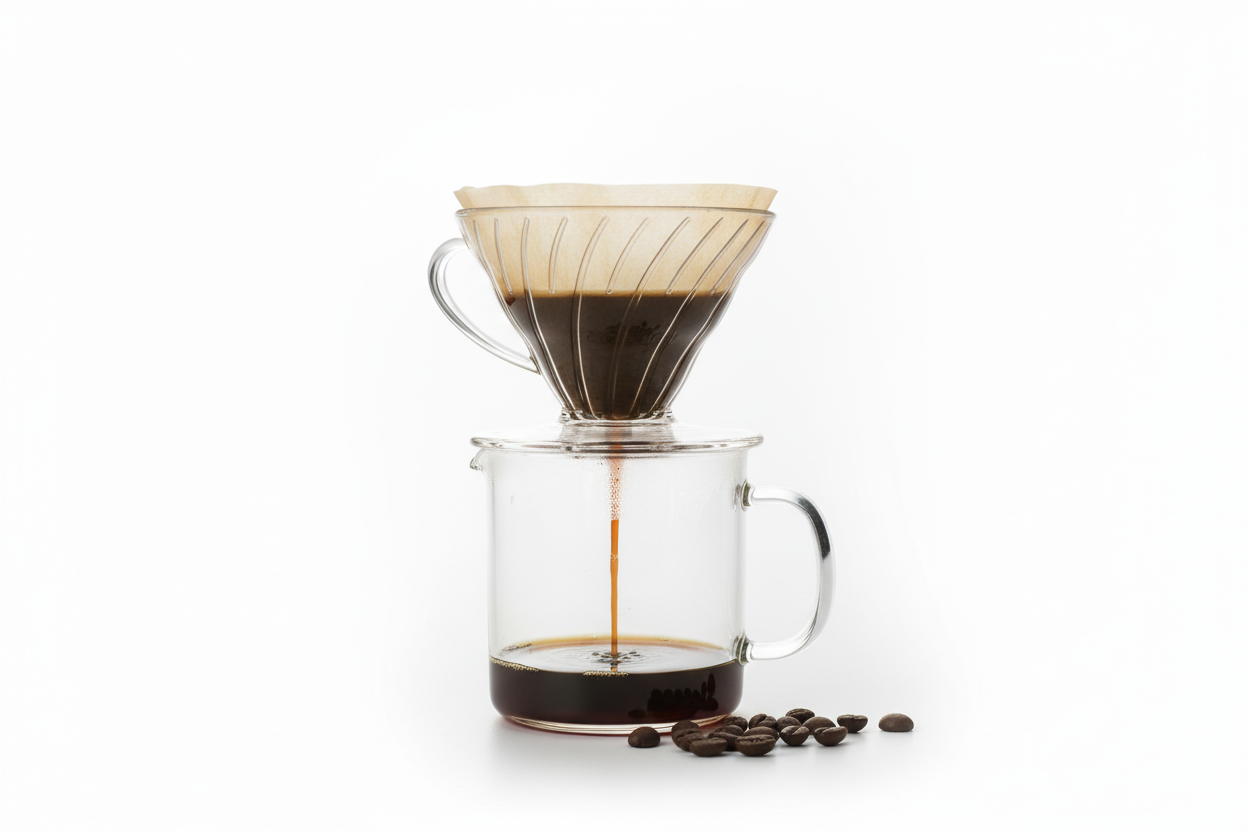 How to Brew Coffee with a V60 Dripper